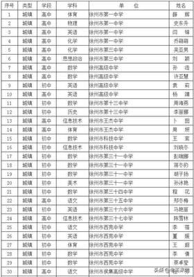 徐州公布“领军名师、带头优师、青年良师”,荣誉榜单助力教育质量提升